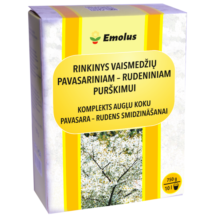 Rinkinys vaismedžiams purkšti 750 g