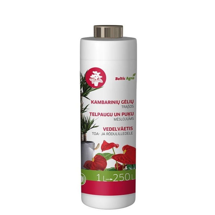 Kambarinių gėlių trąšos 1L