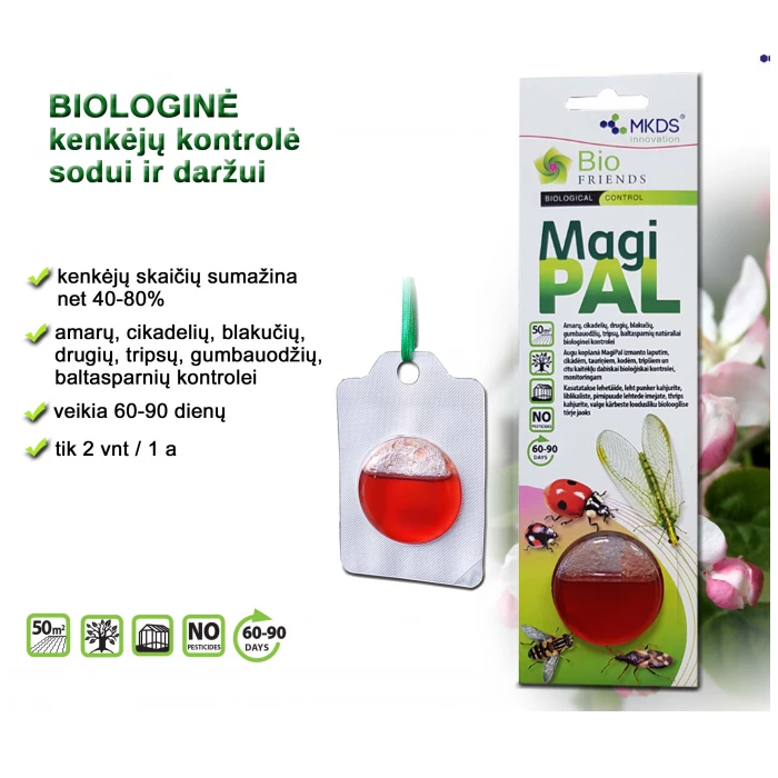 MagiPal naudingų vabzdžių vilioklis, 1 vnt