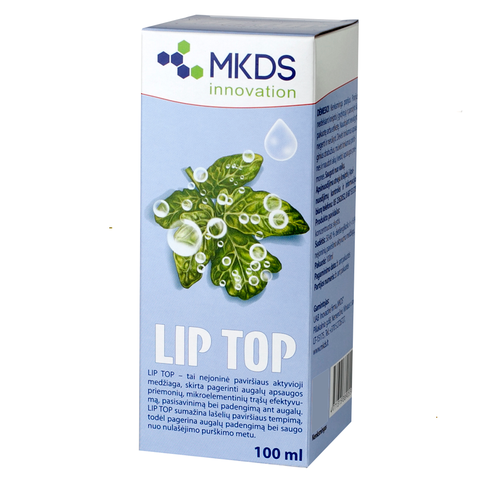 Lip top, 100 ml, augalų apsaugos produktų lipnumui padidinti