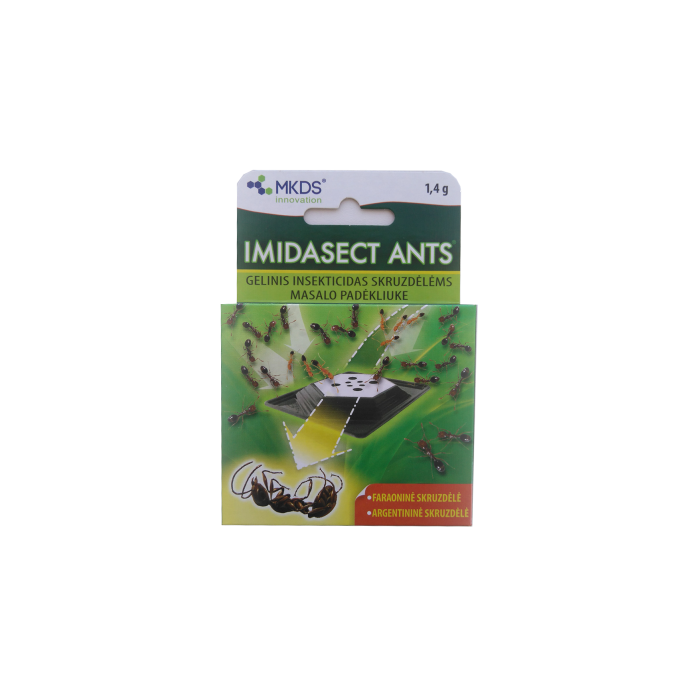 Imidasect Ants, 1,4 g, gelinis insekticidas masalo padėkliuke skruzdėlėms naikinti