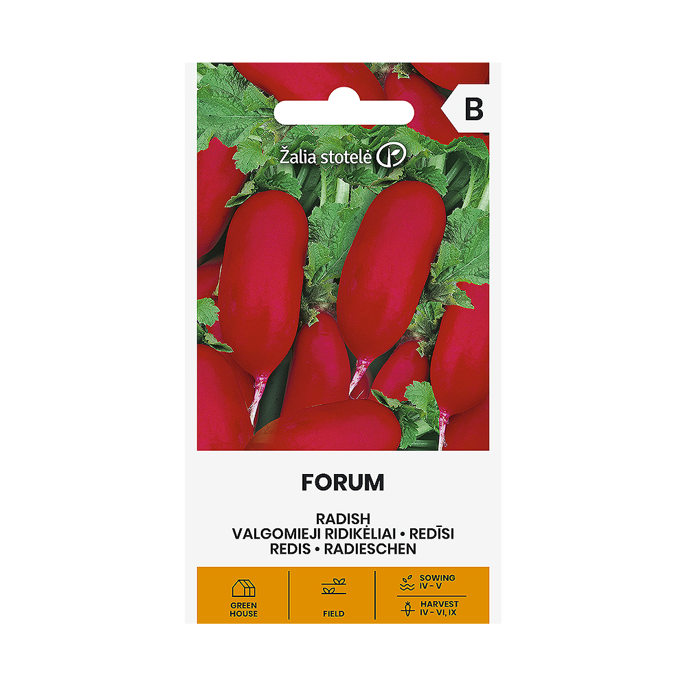 Valgomieji ridikėliai FORUM