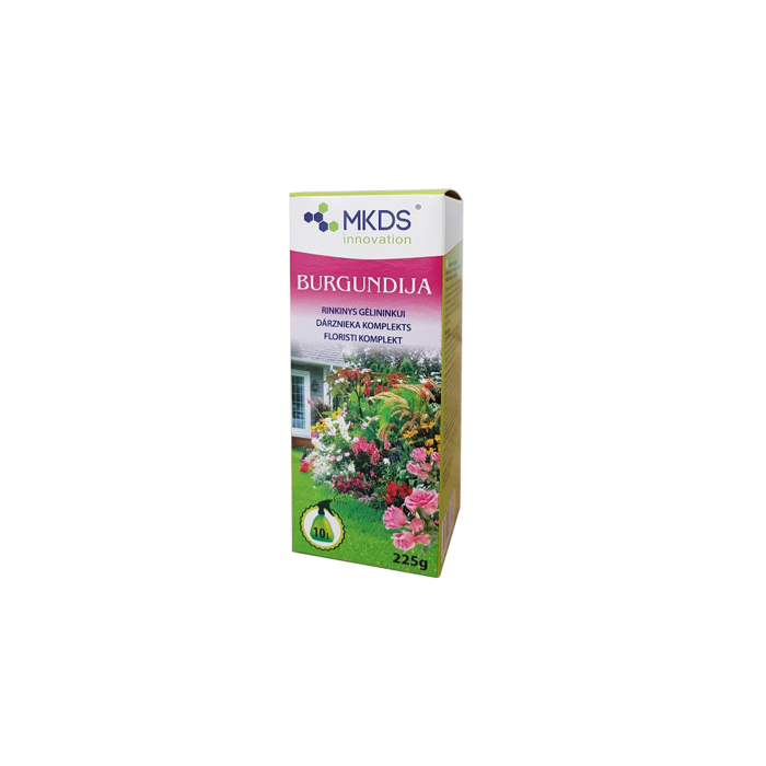 BURGUNDIJA rinkinys gėlininkui, 225 g
