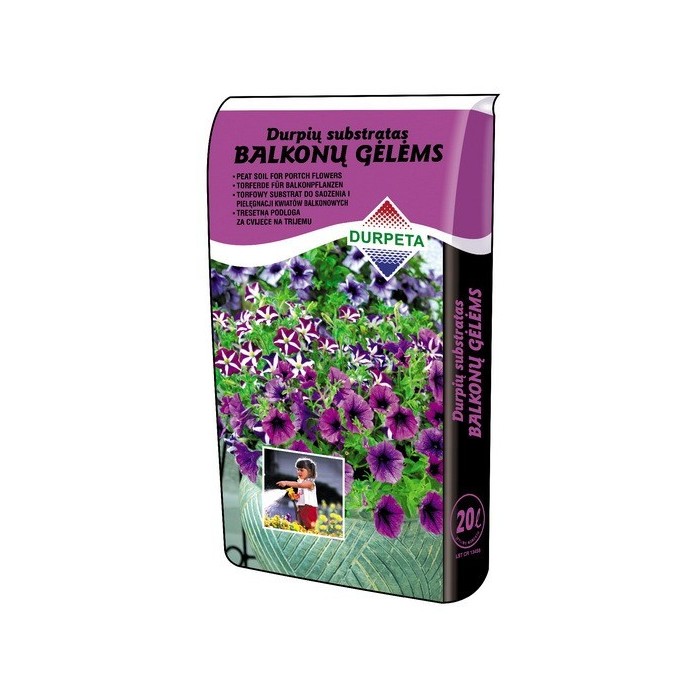 Substratas balkoninėms gėlėms 20l