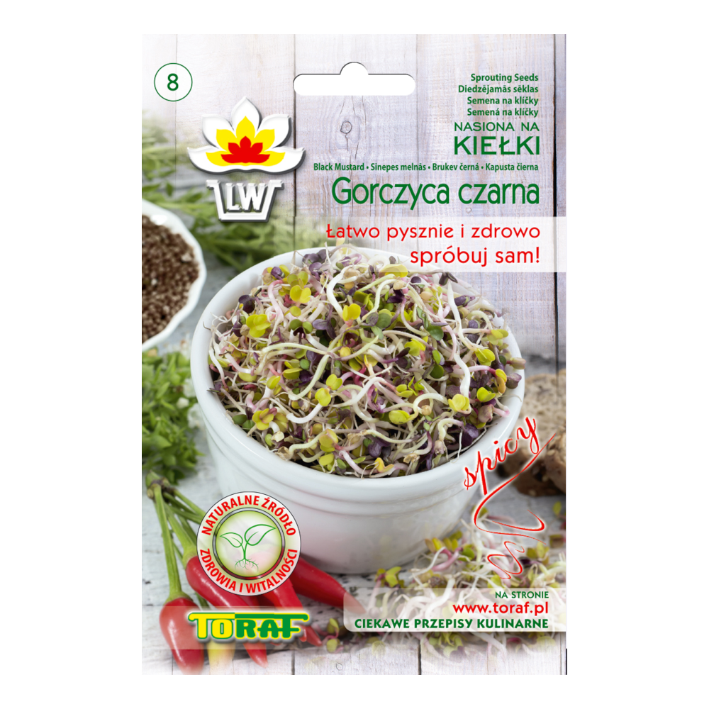 Garstyčių sėklos 30g juodosios