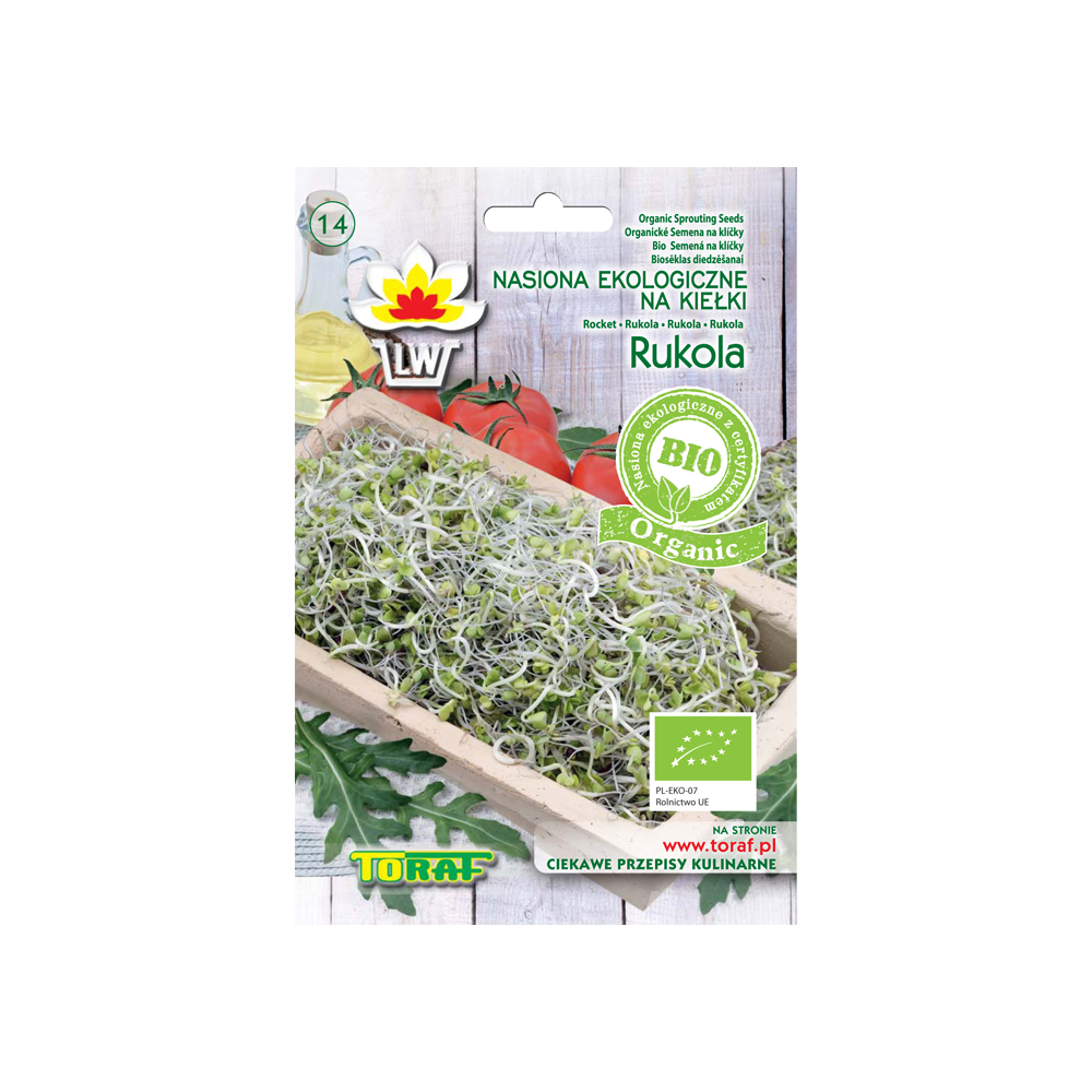Mikrožalumynų sėklos Gražgarstės Rucola 10g (BIO)